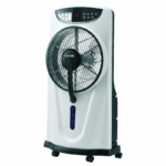Goldair Rechargeable Mist Box Fan with 1.6L Tank and LED Lighting