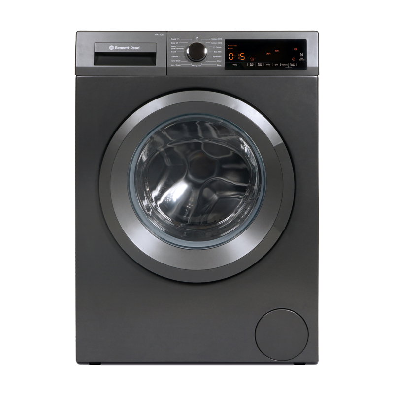 Tevo 9kg Front Loader Washing Machine with Touch LED Display – Dark Grey