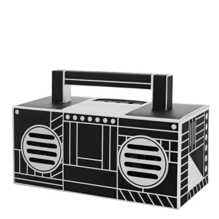 Aiwa Bluetooth Fashion Radio with dual speakers and handle