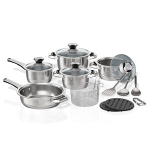 Bennett Read 16pc Stainless Steel Cookware Set