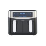 Berkart 9L Digital Dual Air Fryer with two 4.5L drawers