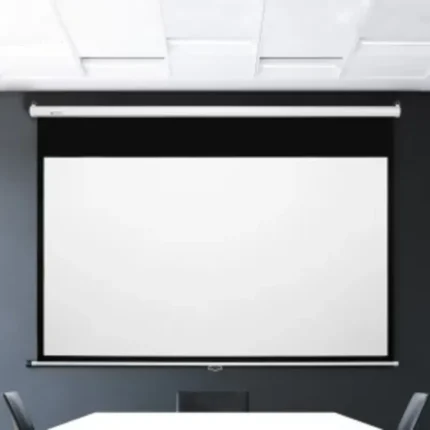 Connex E-Luminate 100-Inch Electric Projector Screen with Remote