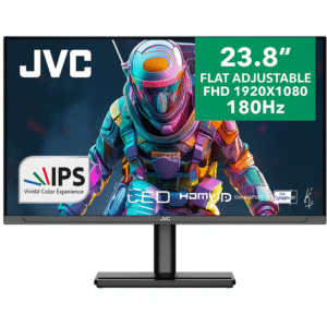 JVC 24-inch LT-GN24255 flat IPS gaming monitor with 180Hz refresh rate and 1ms response time