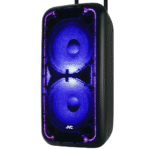 JVC XS-N518PB 10-inch Bluetooth trolley speaker with dual woofers and wireless microphone