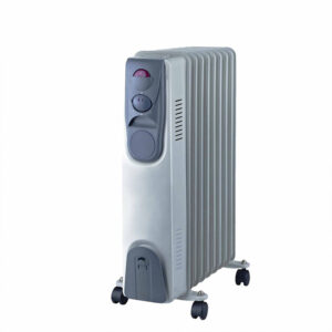 Goldair 11 Fin Oil Radiator Heater in Cream