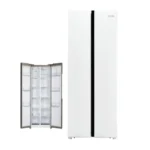 Goldair 600L Side By Side Fridge Freezer – White