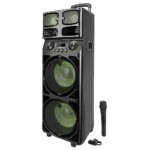JVC Portable Speaker System -2x15" | 120W Output | USB/TF/FM