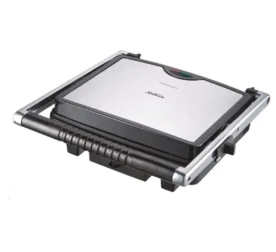 Sunbeam Stainless Steel Sandwich Press – SSP-400D, 4 Slice, Non-Stick Plates