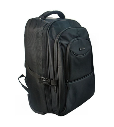 Kingsons Prime 15.6" Laptop Trolley Backpack Black