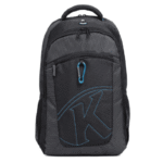 Kingsons 15.6" Black Laptop Backpack with Key Chain