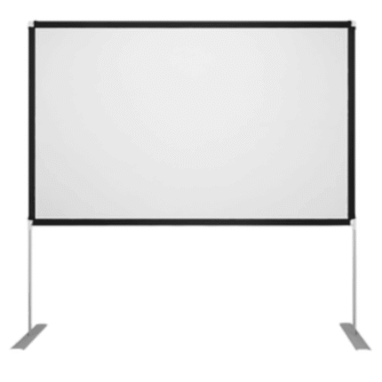 Connex E-Luminate 100" Portable Projector Screen with Tripod Frame