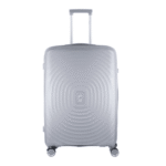 Travelwize Ripple PP 75cm Spinner Luggage – Platinum