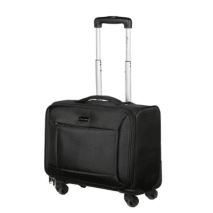Travelwize RichB 16″ Business Trolley TW-1016-BK – Black with Spinner Wheels