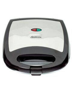 Sunbeam 4 Slice Sandwich Toaster Silver SST-053W with Non-Stick Plates