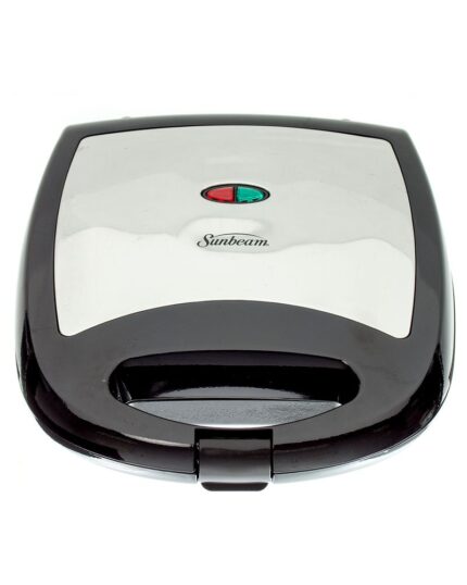 Sunbeam 4 Slice Sandwich Toaster Silver SST-053W with Non-Stick Plates
