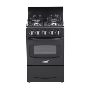 Totai 50cm 4 Burner Full Gas Stove - Black