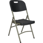 Totai Foldable Plastic Chair Black