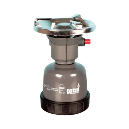 Total Cartridge Stove with Piezo Ignition and metal body