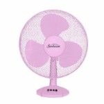 Sunbeam 30cm Desk Fan Pink SDF-12P