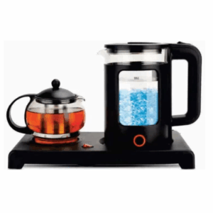 Goldair Electric Kettle and Tea Pot GCS-7855 – Glass and Stainless Steel Design