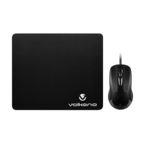 Volkano Slick Series Wired USB Mouse and Mousepad Combo
