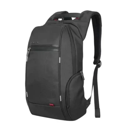 Volkanox United 15.6" Laptop Backpack – Black with USB Charging Port