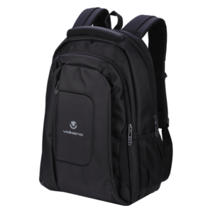 Volkano Bolt Series Backpack Black with 15.6" Laptop Compartment
