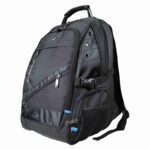Volkano G-Unit Backpack in Black, Grey, and Turquoise
