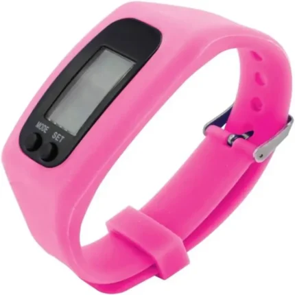 Volkano Step Up Series Activity Watch for Girls in pink with extra straps