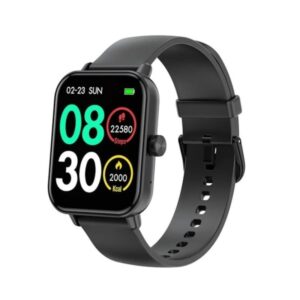 Volkano Chroma Series Smartwatch with Black Strap and Fitness Tracking