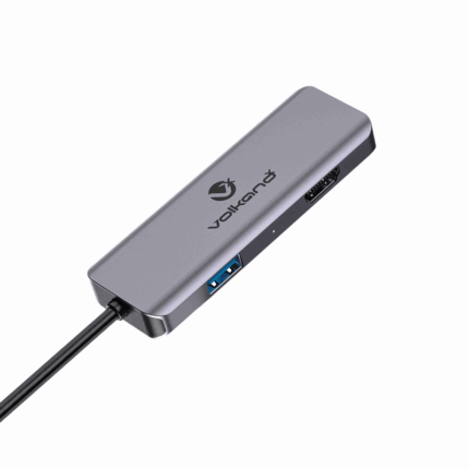 Volkano Core Duo HDMI Type-C to Dual HDMI Adapter – Side View