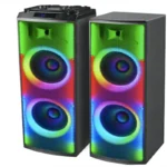 JVC XS-N8213PB Dual Active RGB Party Speakers
