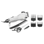 Daily Discounts Hairclipper Set with adjustable blade control lever and included accessories