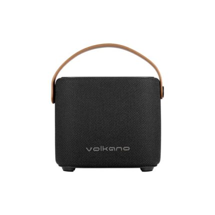 Volkano Flame Series Bluetooth Speaker – RGB Lighting, TWS, Black
