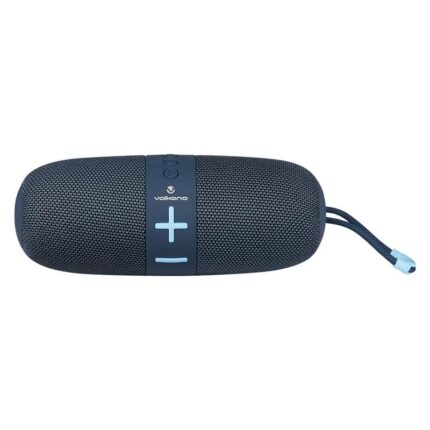 Volkano Flow Series Portable Bluetooth Speaker – Blue, IPX7 Waterproof