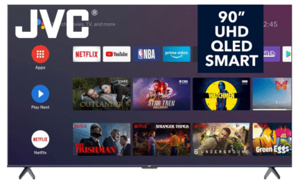 JVC 90" QLED Smart TV LT-90NQ7155 with UHD and Google TV