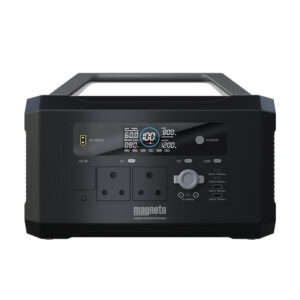 Magneto 2200W Portable Power Station with LiFePO₄ battery and UPS functionality
