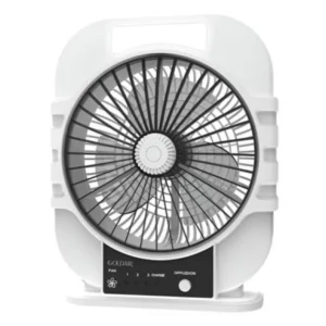 Goldair 8” Rechargeable Box Fan GBF-809 – Front View
