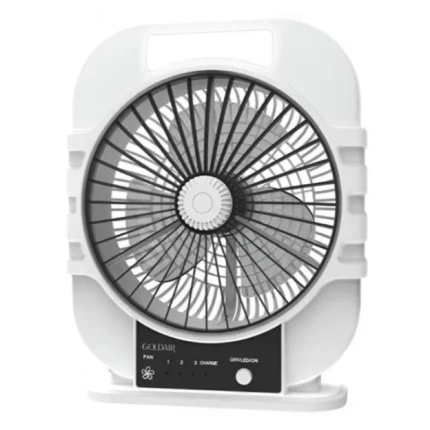 Goldair 8” Rechargeable Box Fan GBF-809 – Front View