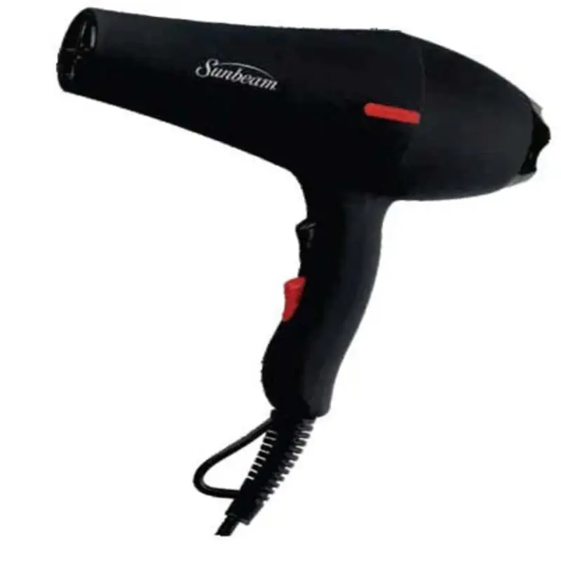 Sunbeam SPH-2000B Professional Hair Dryer – 2000W with Rubberized Finish