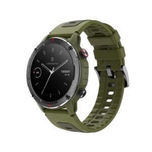 Volkano Power Series Smart Watch – Green with Bluetooth Calling and Health Tracking