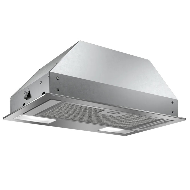 Bosch Serie 2 53cm Canopy Cooker Hood (DLN53AA50) in a stainless steel finish.