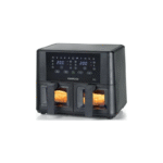 Kenwood Dual Air Fryer with Window – 9L Capacity, 2 Baskets