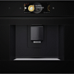 Bosch Serie 8 built-in coffee machine in black with Home Connect and AromaSelect