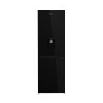 Defy 348L Bottom Freezer Fridge – Black Glass Finish With Water Dispenser