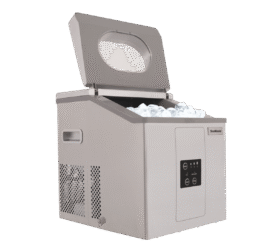 SnoMaster ZBC-15 Counter-Top Bullet Ice Maker – 15kg Stainless Steel
