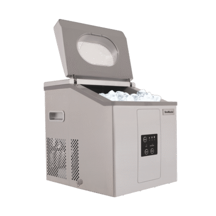 SnoMaster ZBC-15 Counter-Top Bullet Ice Maker – 15kg Stainless Steel