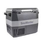 SnoMaster 54L Plastic Portable Fridge/Freezer DC with 220V Power Adapter – Grey (SMLS-57)