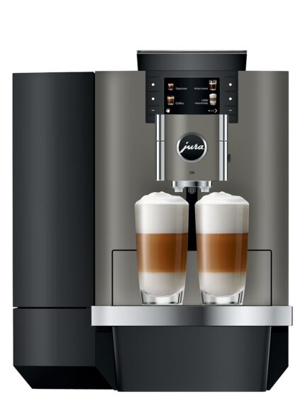 Jura X10 Dark Inox Coffee Machine – Fully Automatic with Cold Brew Options
