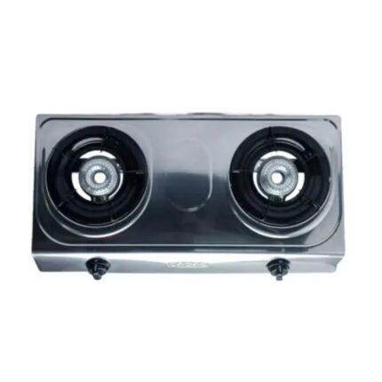 Cadac 2 Plate Stainless Steel Gas Stove without hose and regulator – model 193E